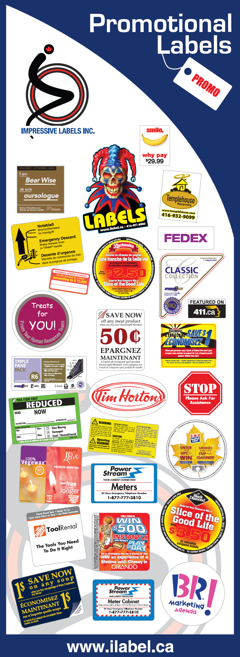 Promotional Labels